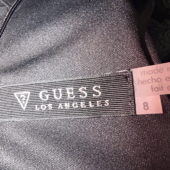 Guess Black Strappy Backless Dress - Picture 3 of 5